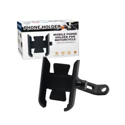 Soporte de Teléfono M1 para Moto Negro Soporte de Teléfono M1 para Moto Negro